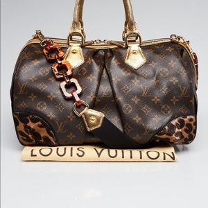 Authentic Louis Vuitton Monogram Leopard Bag